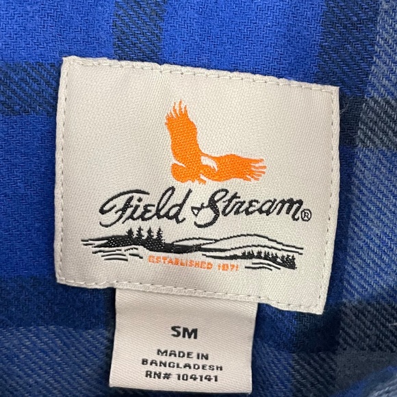 Field & Stream Plaid Flannel Long Sleeve Shirt - Picture 5 of 7